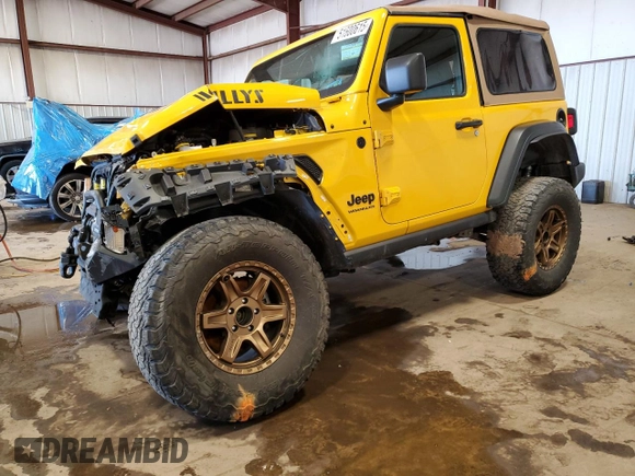 2020 Jeep Wrangler Sport S с VIN 1C4GJXAG2LW215350, выставлен на аукционе Copart как лот 51600615 с пробегом 85 082 миль миль и Списание • Salvage title. История ставок и продаж доступна на DreamBid. Изображение 1.