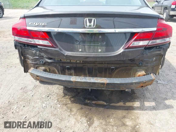 2014 Honda Civic Sedan LX with VIN 2HGFB2F56EH519836, listed as a IAAI auction lot 42109040 with 134,873 mi miles. Bid and sale history available at carsss.com. Image 6.