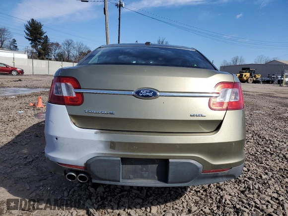 2012 Ford Taurus SEL with VIN 1FAHP2EW9CG107539, listed as a Copart auction lot 45551655 with 199,963 mi miles and Salvage Title. Bid and sale history available at carsss.com. Image 6.
