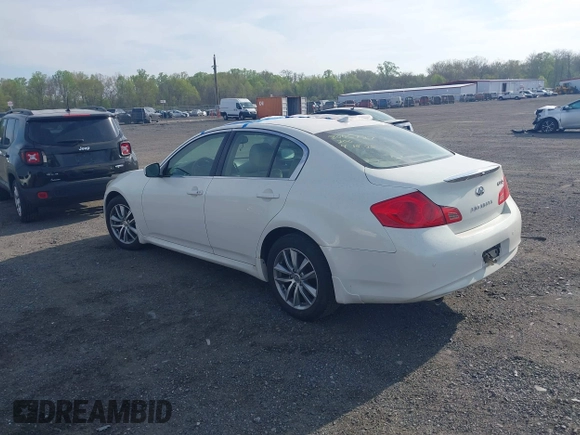 2012 Infiniti G37 x with VIN JN1CV6AR1CM677640, listed as a IAAI auction lot 42083592 with Not Provided miles and . Bid and sale history available at DreamBid. Image 3.