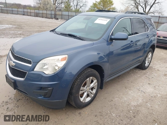 2012 Chevrolet Equinox LT w/1LT with VIN 2GNFLEEK3C6150146, listed as a IAAI auction lot 41943551 with 135,000 mi miles. Bid and sale history available at carsss.com. Image 2.