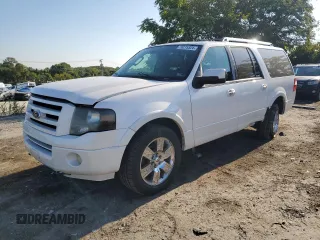 2010 Ford Expedition EL Limited with VIN 1FMJK2A50AEA07082, listed as a Copart auction lot 70215324 with 143,402 mi miles and Salvage Title. Bid and sale history available at carsss.com. Image 1.