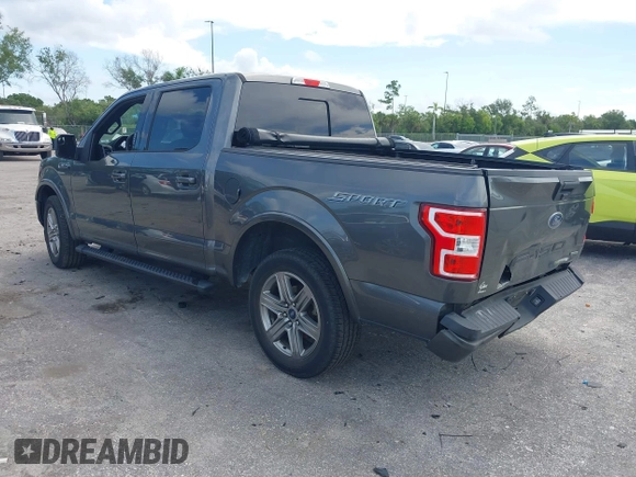 2019 Ford F-150 XL with VIN 1FTEW1CP6KFA29974, listed as a IAAI auction lot 42700306 with 114,333 mi miles and . Bid and sale history available at DreamBid. Image 3.
