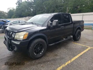2012 Nissan Titan SV with VIN 1N6BA0EC2CN306176, listed as a Copart auction lot 58120665 with 202,325 mi miles and Salvage title. Bid and sale history available at DreamBid. Image 1.