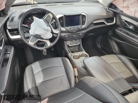 2020 GMC Terrain SLT with VIN 3GKALPEXXLL122211, listed as a Copart auction lot 56239495 with 96,618 mi miles and Salvage title. Bid and sale history available at DreamBid. Image 8.