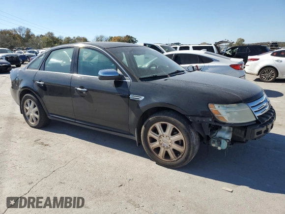 2008 Ford Taurus Limited with VIN 1FAHP28W08G134163, listed as a Copart auction lot 80072614 with 121,614 mi miles and Salvage Title. Bid and sale history available at carsss.com. Image 4.