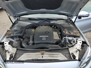 2018 Mercedes-Benz C 300 with VIN WDDWK4KB0JF676429, listed as a Copart auction lot 85419084 with 47,149 mi miles and Salvage title. Bid and sale history available at DreamBid. Image 11.