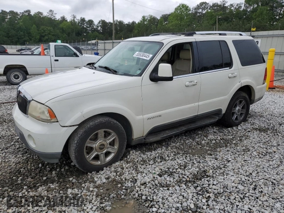 2004 Lincoln Aviator Luxury z VIN 5LMEU88H04ZJ07899, wystawiony jako Copart lot #55530445 z przebiegiem 180 527 mil mil oraz Szkoda całkowita • Salvage title. Historia ofert i sprzedaży dostępna na DreamBid. Obrazek 1.