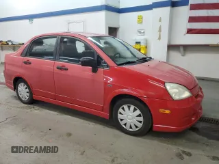 2002 Suzuki Aerio S z VIN JS2RA41S725102774, wystawiony jako Copart lot #84017314 z przebiegiem 145 506 mil mil oraz Szkody całkowita. Historia ofert i sprzedaży dostępna na DreamBid. Obrazek 4.