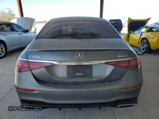 2022 Mercedes-Benz S-Class S 500 with VIN W1K6G6DB9NA105566, listed as a Copart auction lot 82774304 with 13,827 mi miles and Salvage Title. Bid and sale history available at carsss.com. Image 6.