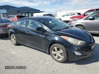 2013 Hyundai Elantra Limited with VIN KMHDH4AE6DU891000, listed as a Copart auction lot 48955665 with 129,030 mi miles and Salvage Title. Bid and sale history available at carsss.com. Image 4.
