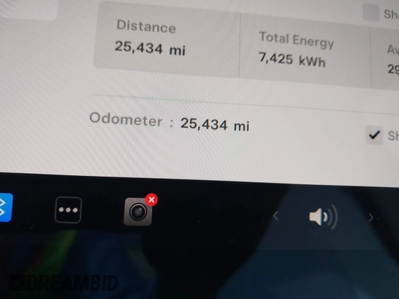 2023 Tesla Model Y Performance with VIN 7SAYGDEF0PF839468, listed as a IAAI auction lot 41609263 with 25,434 mi miles and . Bid and sale history available at DreamBid. Image 16.
