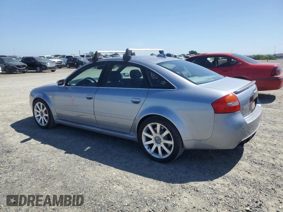 2003 Audi RS 6 with VIN WUAPV54B63N905751, listed as a Copart auction lot 55178165 with 147,535 mi miles and Clean Title. Bid and sale history available at carsss.com. Image 2.