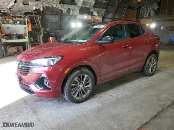 2020 Buick Encore GX Preferred with VIN KL4MMCSL3LB110249, listed as a Copart auction lot 52166315 with 65,049 mi miles and Salvage Title. Bid and sale history available at carsss.com. Image 1.