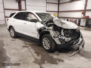 2019 Chevrolet Equinox LS with VIN 3GNAXSEV4KS615346, listed as a IAAI auction lot 41624295 with 91,688 mi miles. Bid and sale history available at carsss.com. Image 1.
