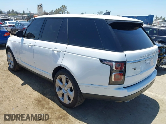 2020 Land Rover Range Rover HSE with VIN SALGS2RU0LA408144, listed as a IAAI auction lot 42298148 with 37,778 mi miles and . Bid and sale history available at DreamBid. Image 3.