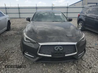 2017 Infiniti Q60 Red Sport 400 with VIN JN1FV7EL9HM701683, listed as a Copart auction lot 49708395 with 218,985 mi miles and Salvage Title. Bid and sale history available at carsss.com. Image 5.