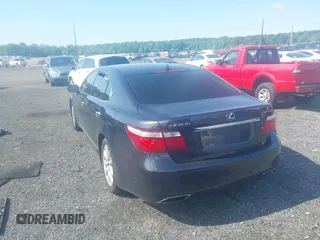 2007 Lexus LS 460 L with VIN JTHGL46F375009134, listed as a IAAI auction lot 42298378 with 131,292 mi miles and . Bid and sale history available at DreamBid. Image 3.