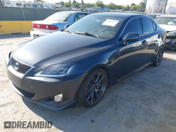 2006 Lexus IS 350 with VIN JTHBE262165010836, listed as a IAAI auction lot 42603334 with 68,219 mi miles and . Bid and sale history available at DreamBid. Image 2.