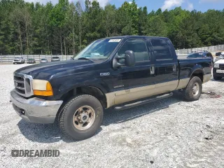 2001 Ford F-250 XL with VIN 1FTNW21F31EA21609, listed as a Copart auction lot 57805305 with 407,623 mi miles and Salvage title. Bid and sale history available at DreamBid. Image 1.