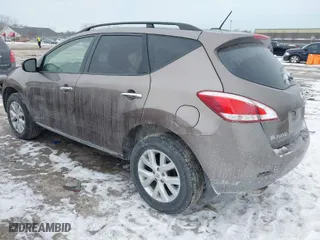 2013 Nissan Murano SL with VIN JN8AZ1MW8DW300214, listed as a IAAI auction lot 41403116 with 201,850 mi miles. Bid and sale history available at carsss.com. Image 3.