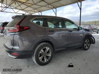 2020 Honda CR-V LX with VIN 5J6RW1H25LA007696, listed as a Copart auction lot 47802045 with 50,439 mi miles and Salvage Title. Bid and sale history available at carsss.com. Image 3.