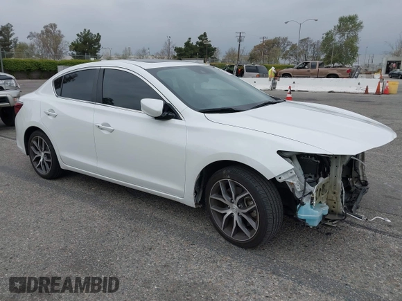 2020 Acura ILX w/Premium Pkg with VIN 19UDE2F74LA012882, listed as a IAAI auction lot 41857091 with 35,846 mi miles. Bid and sale history available at carsss.com. Image 1.