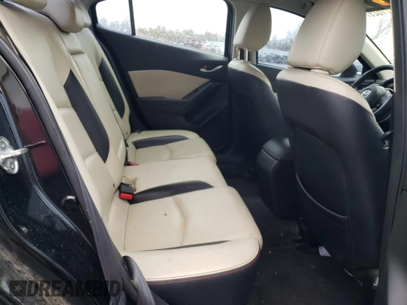 2015 Mazda 3 S Grand Touring with VIN JM1BM1W33F1263073, listed as a Copart auction lot 87162974 with 111,906 mi miles and Salvage Title. Bid and sale history available at DreamBid. Image 10.