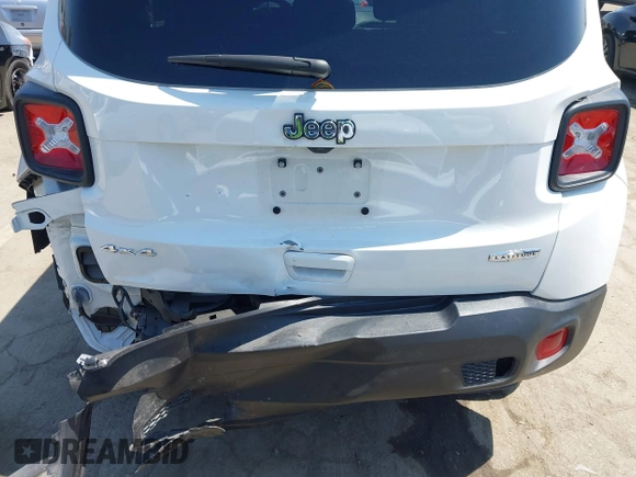 2022 Jeep Renegade Latitude with VIN ZACNJDB14NPN69500, listed as a IAAI auction lot 42478288 with 30,747 mi miles and . Bid and sale history available at DreamBid. Image 6.