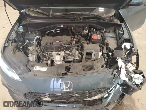 2023 Honda HR-V LX with VIN 3CZRZ2H31PM745770, listed as a Copart auction lot 43449055 with 29,420 mi miles and Salvage title. Bid and sale history available at DreamBid. Image 12.