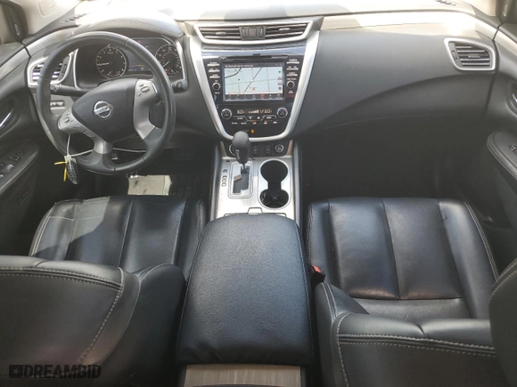 2017 Nissan Murano SL with VIN 5N1AZ2MG5HN173410, listed as a Copart auction lot 53186325 with 67,989 mi miles and Salvage Title. Bid and sale history available at carsss.com. Image 8.