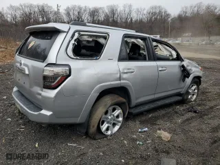 2022 Toyota 4Runner SR5 Premium with VIN JTENU5JR4N6055278, listed as a Copart auction lot 44528505 with 0 mi miles and Non Repairable. Bid and sale history available at carsss.com. Image 3.