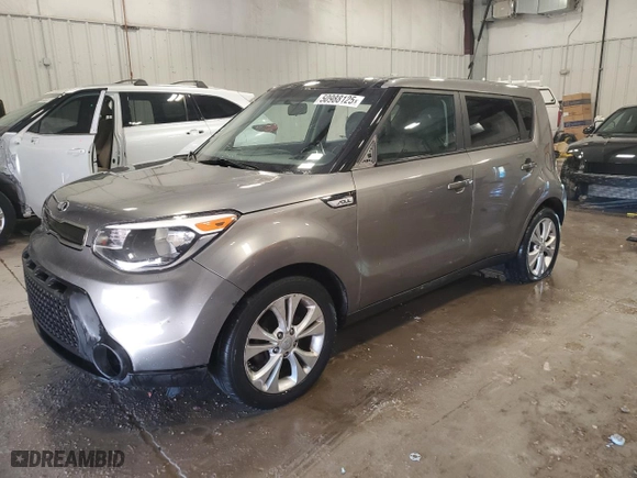 2016 Kia Soul + with VIN KNDJP3A57G7321420, listed as a Copart auction lot 50988125 with 54,251 mi miles and Non Repairable. Bid and sale history available at carsss.com. Image 1.