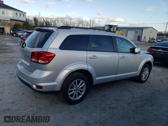 2014 Dodge Journey SXT z VIN 3C4PDDBG7ET282202, wystawiony jako Copart lot #82870614 z przebiegiem 153 404 mil mil oraz Czysty tytuł • Clean title. Historia ofert i sprzedaży dostępna na DreamBid. Obrazek 3.