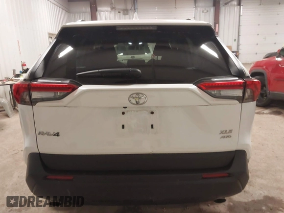 2023 Toyota RAV4 XLE with VIN 2T3P1RFV6PW345106, listed as a IAAI auction lot 41876973 with 43,392 mi miles. Bid and sale history available at carsss.com. Image 17.