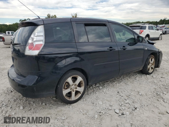 2007 Mazda 5 Sport with VIN JM1CR293870148256, listed as a Copart auction lot 73691874 with 291,932 mi miles and Salvage Title. Bid and sale history available at DreamBid. Image 3.