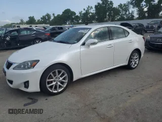 2012 Lexus IS 250 with VIN JTHCF5C26C5054737, listed as a Copart auction lot 60225405 with 158,230 mi miles and Salvage title. Bid and sale history available at DreamBid. Image 1.
