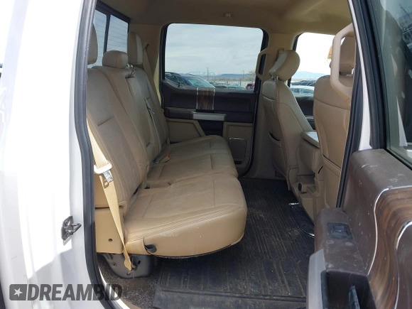 2019 Ford F-150 XL with VIN 1FTFW1E47KFA80486, listed as a IAAI auction lot 41824508 with 60,537 mi miles. Bid and sale history available at carsss.com. Image 8.