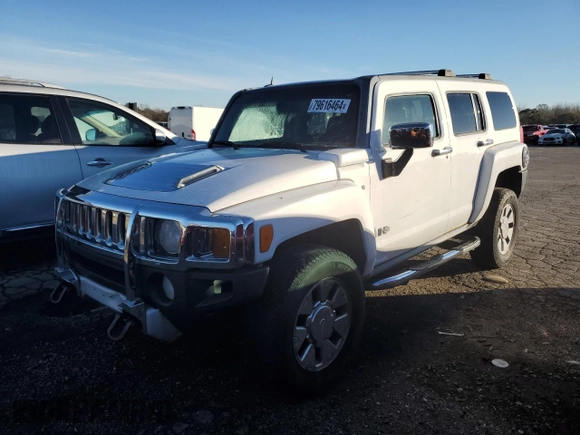 2008 Hummer H3 SUV with VIN 5GTEN13E488138084, listed as a Copart auction lot 79616464 with 205,506 mi miles and Clean Title. Bid and sale history available at carsss.com. Image 1.