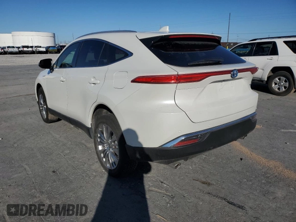 2021 Toyota Venza LE with VIN JTEAAAAHXMJ052288, listed as a Copart auction lot 63610772 with 16,961 mi miles. Bid and sale history available at carsss.com. Image 3.