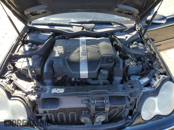 2005 Mercedes-Benz C 240 with VIN WDBRF81J45F603063, listed as a Copart auction lot 44751855 with 161,502 mi miles and Salvage Title. Bid and sale history available at DreamBid. Image 11.