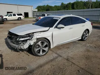 2019 Honda Accord Touring with VIN 1HGCV2F90KA030050, listed as a Copart auction lot 53018355 with 138,684 mi miles and Salvage title. Bid and sale history available at DreamBid. Image 1.