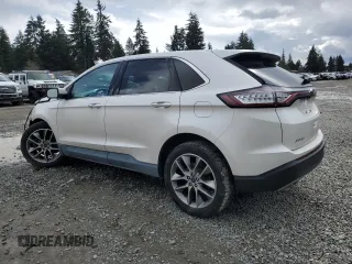 2017 Ford Edge Titanium with VIN 2FMPK4K97HBB45022, listed as a Copart auction lot 49008535 with 58,067 mi miles and Salvage Title. Bid and sale history available at carsss.com. Image 2.