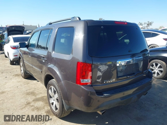 2015 Honda Pilot Touring with VIN 5FNYF3H94FB002236, listed as a IAAI auction lot 41735221 with 112,766 mi miles. Bid and sale history available at carsss.com. Image 3.
