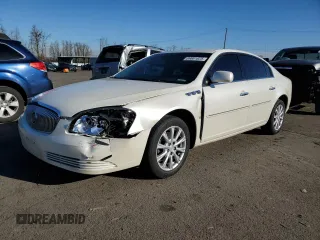 2009 Buick Lucerne CXL-4 with VIN 1G4HD57149U102342, listed as a Copart auction lot 89001025 with 197,701 mi miles and Salvage Title. Bid and sale history available at carsss.com. Image 1.