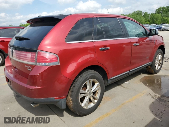 2010 Lincoln MKX z VIN 2LMDJ8JC3ABJ15181, wystawiony jako Copart lot #57303055 z przebiegiem 145 594 mil mil oraz Szkoda całkowita • Salvage title. Historia ofert i sprzedaży dostępna na DreamBid. Obrazek 3.
