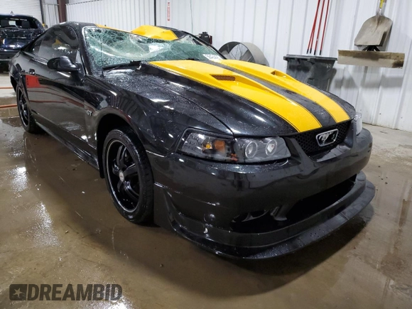 2000 Ford Mustang GT with VIN 1FAFP42X0YF257004, listed as a Copart auction lot 56424425 with 117,016 mi miles and Salvage Title. Bid and sale history available at DreamBid. Image 4.