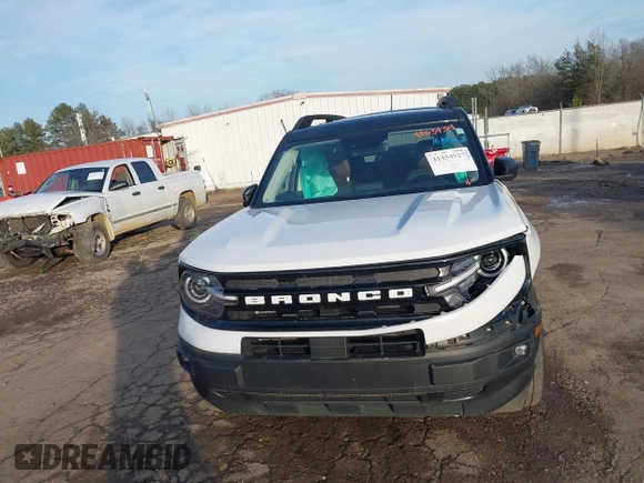 2022 Ford Bronco Sport Outer Banks with VIN 3FMCR9C66NRD62652, listed as a IAAI auction lot 41454927 with 28,877 mi miles and . Bid and sale history available at DreamBid. Image 12.