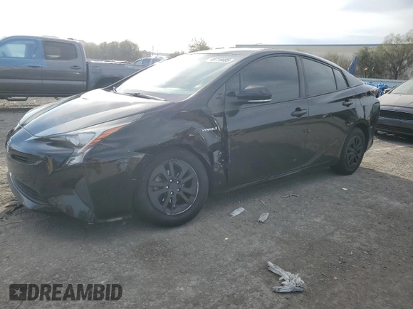 2016 Toyota Prius Two with VIN JTDKBRFUXG3008875, listed as a Copart auction lot 48719405 with 144,342 mi miles and Salvage Title. Bid and sale history available at DreamBid. Image 1.
