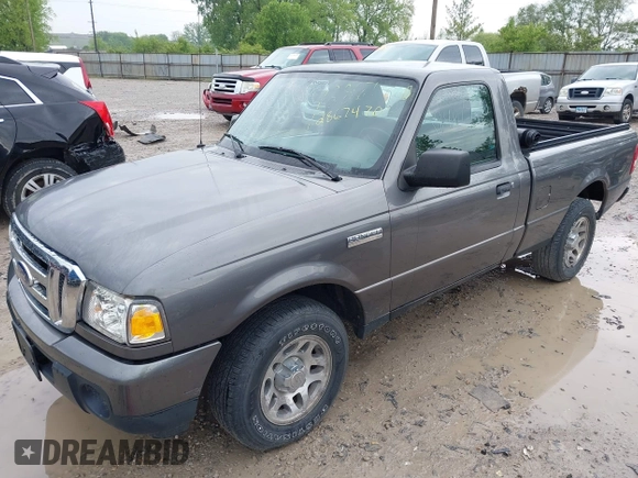 2010 Ford Ranger XL with VIN 1FTKR1AD4APA02025, listed as a IAAI auction lot 42193901 with 98,000 mi miles and . Bid and sale history available at DreamBid. Image 2.